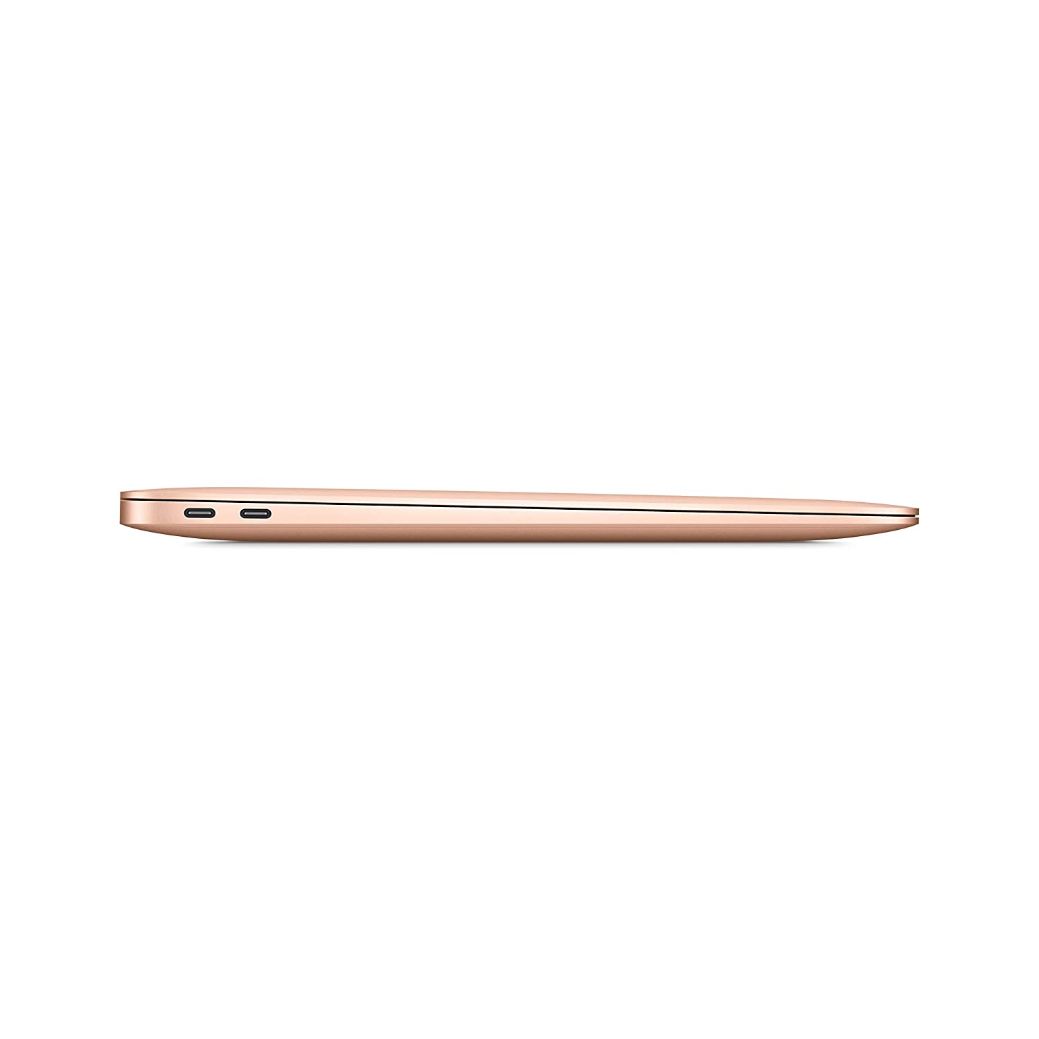 New Apple MacBook Air with Apple M1 Chip (13-inch, 8GB RAM, 256GB SSD) - Gold (Latest Model)