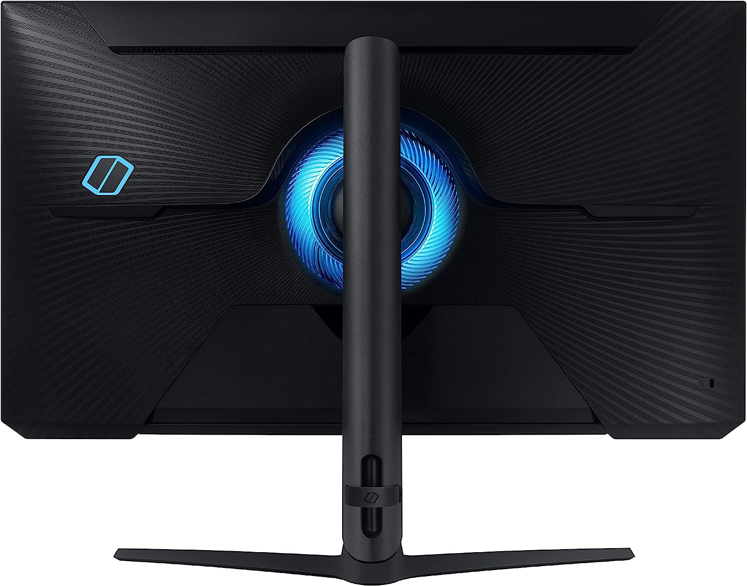 SAMSUNG 28" Odyssey G70A Gaming Computer Monitor, 4K UHD LED Display, HDR 400, 144Hz, G-Sync and FreeSync Premium Support, Front Light Panels, LS28AG700NNXZA, Black